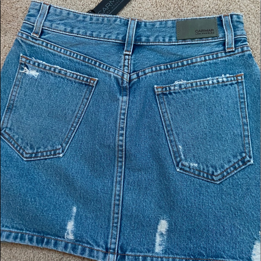 carmar denim studded skirt - Picture 4 of 5
